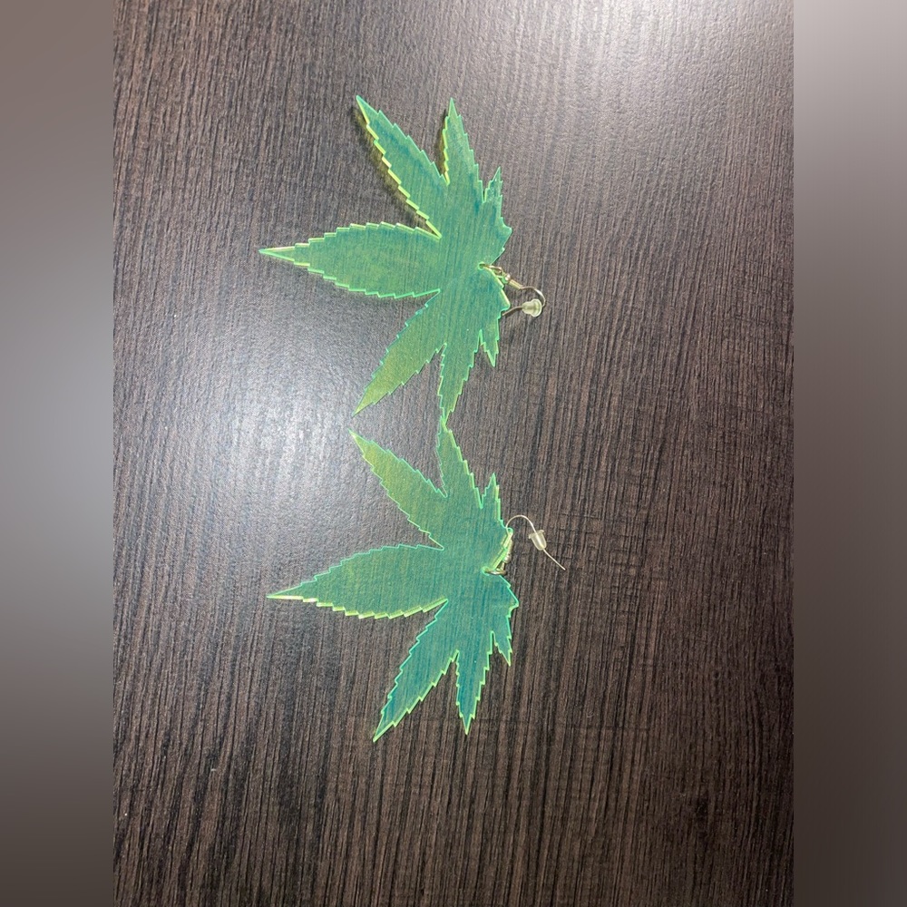 Weed Earrings